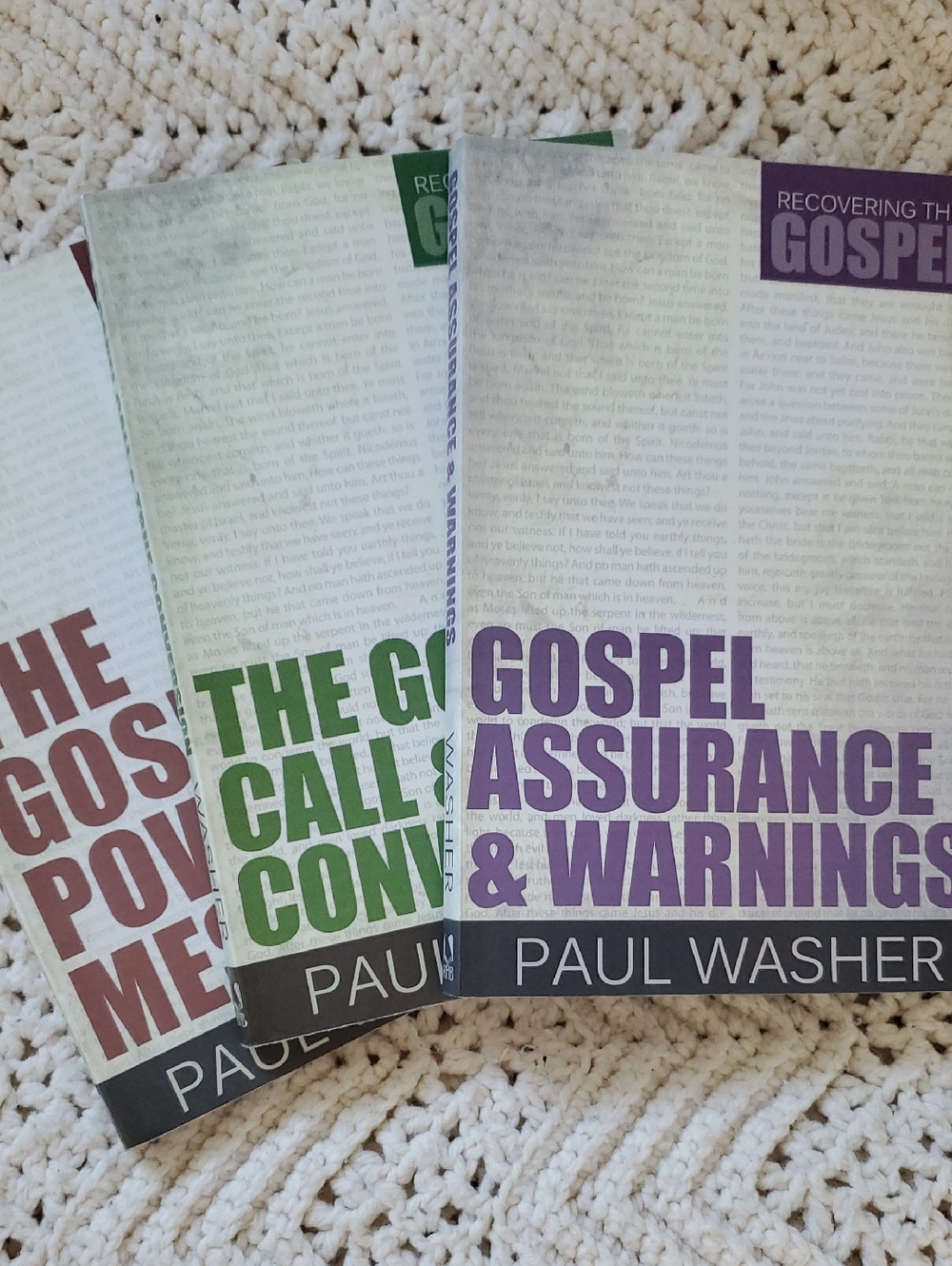 Gospel Assurance&Warnings, The Gospel Call&True Convetsion, The Gospel's Power Z